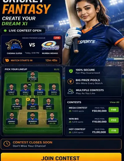 Bet365 (bet365 login) fantasy cricket & matchday visual 3